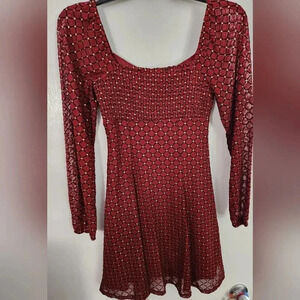 ‎Lily Rose Foil Emblished Skater Dress